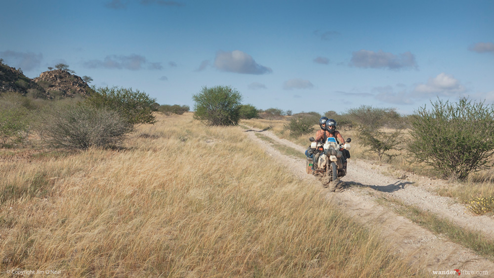 Couple Traveling Across Africa on a BMW R100GS