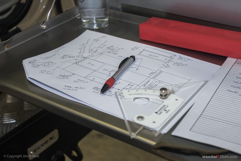 Blueprints for Custom Land Cruiser Troop Carrier Interior