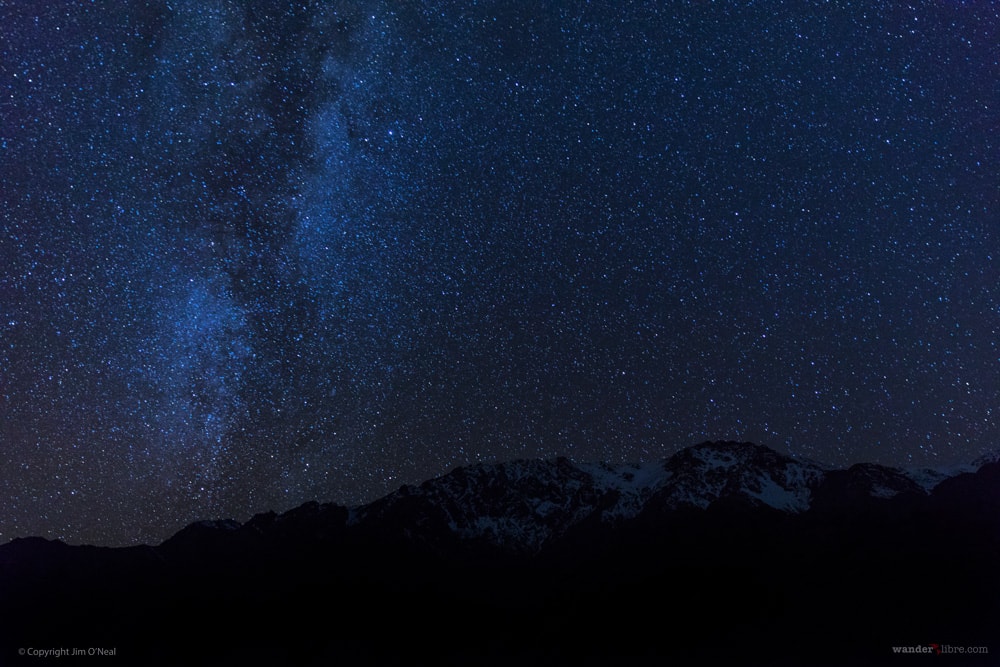 Photographing the stars in the Elqui Valley Chile