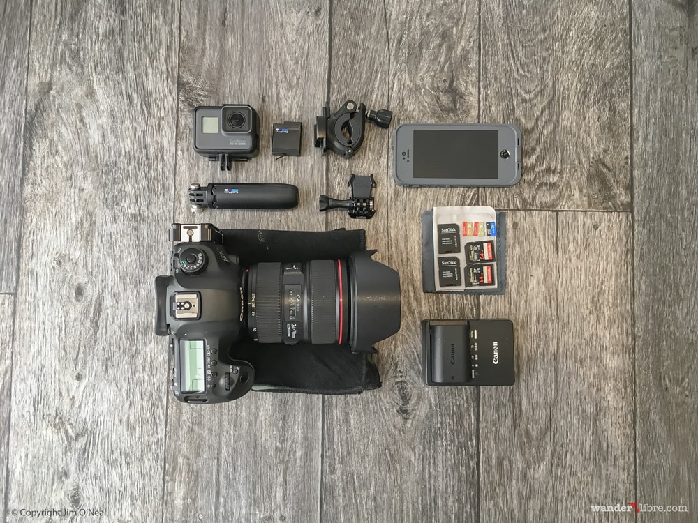 Bikepacking Gear List - Camera Equipment