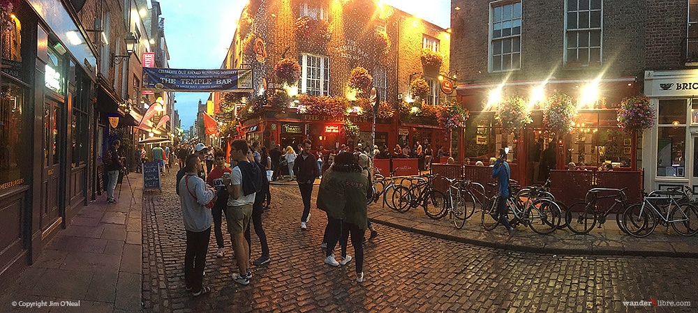 Enjoying a Night on the Town in Dublin