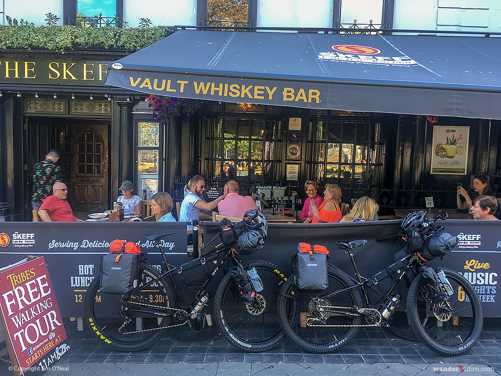 Relaxing at a Pub in Galway