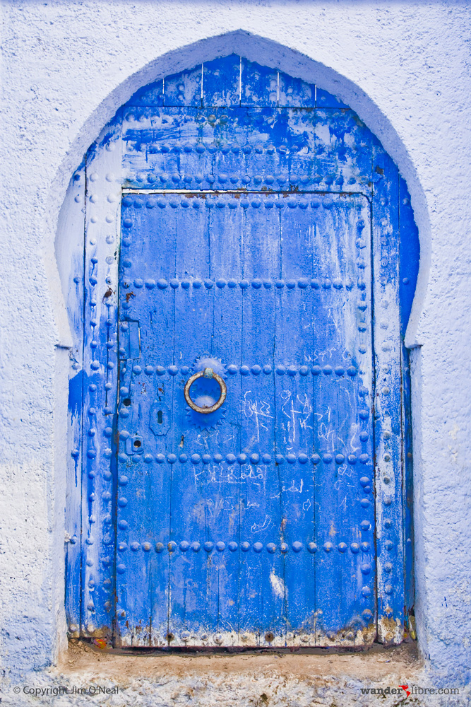 Blue Door, Chefchaouen, Morocco