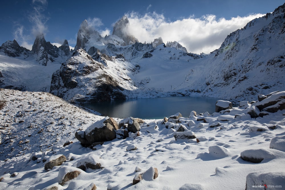 Late afternoon at Laguna de Los Tres