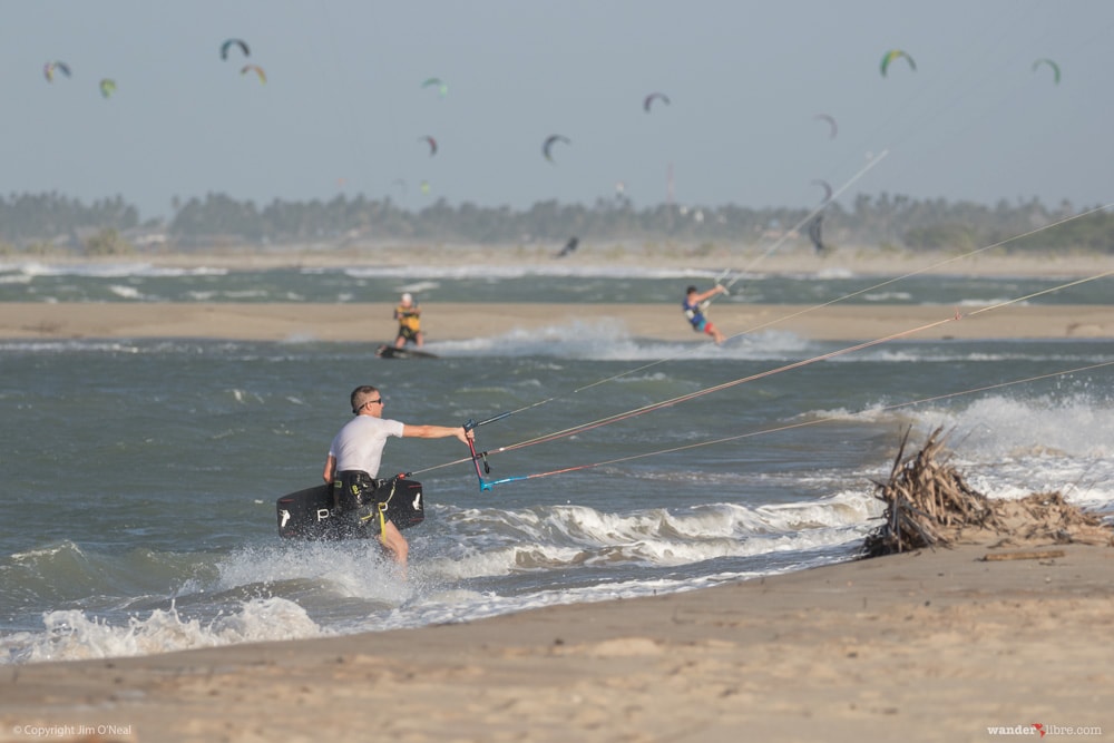 Brazil Kitesurfing fun