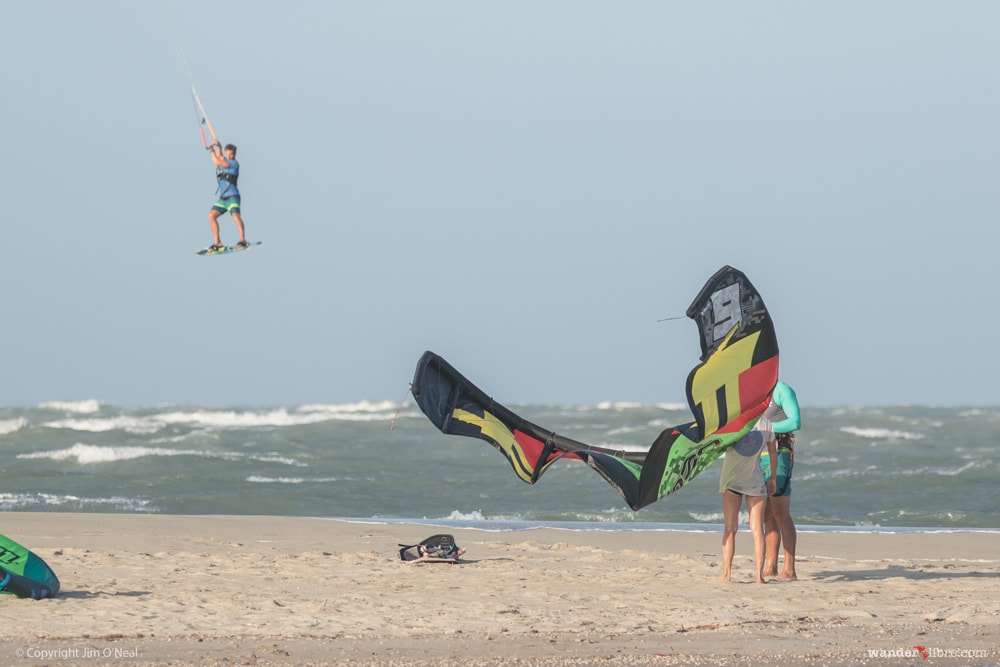 Macapa Beach one of Brazil's best kitesurfing spots