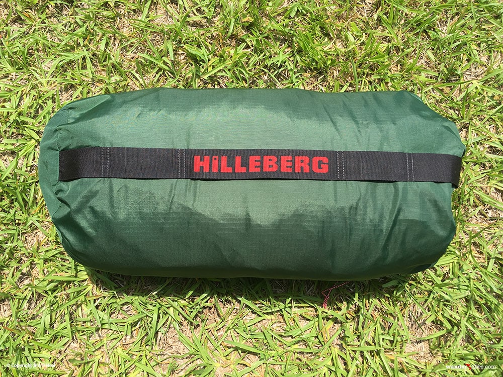 Hilleberg Keron 3 GT in stuff bag