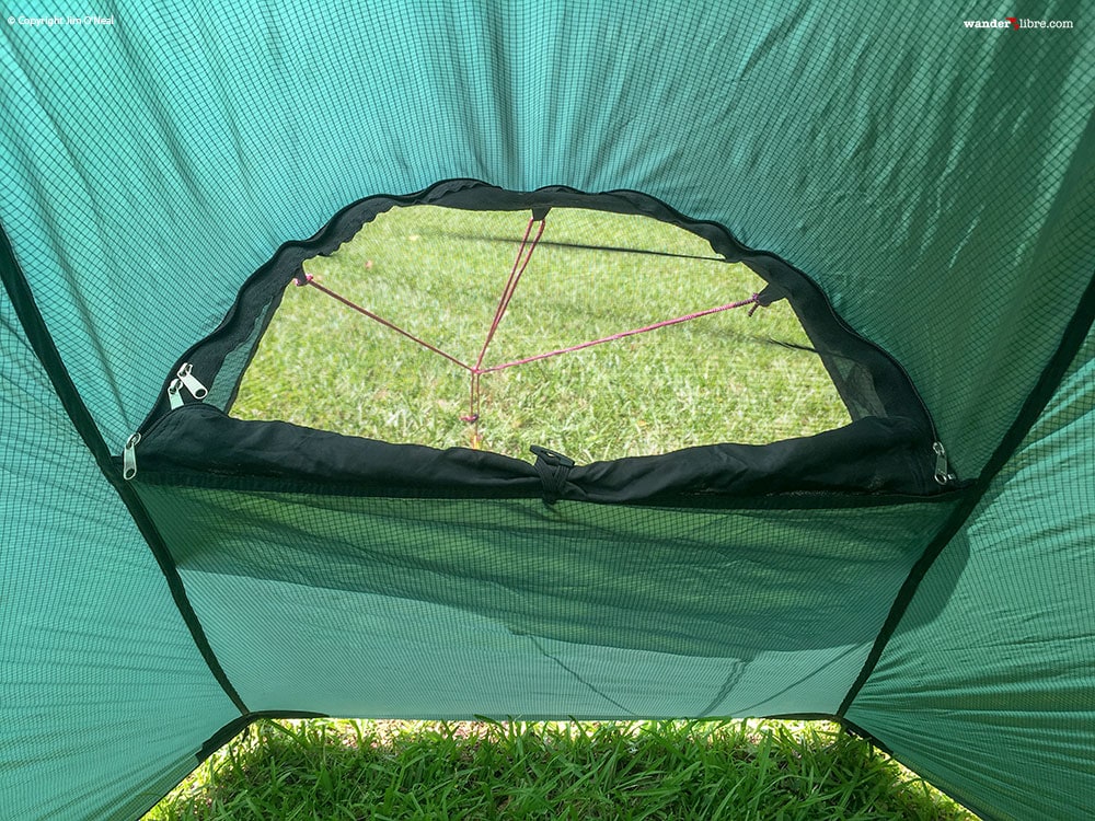 Keron 3 GT Tent offers 2 mesh screens