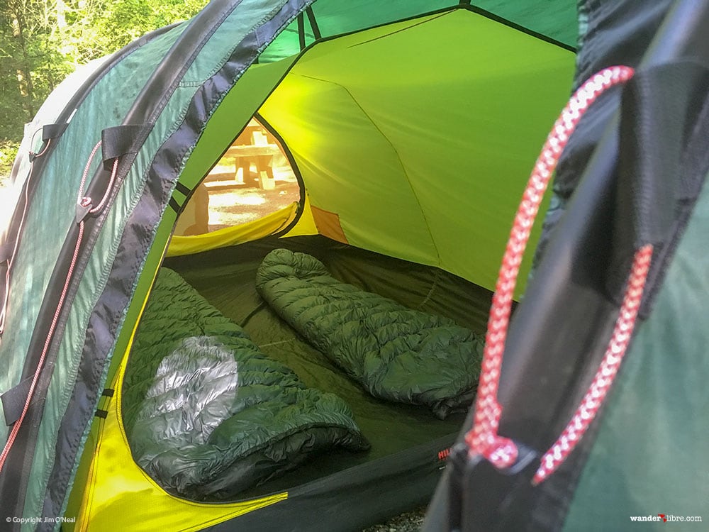 A look inside the Keron 3 GT Tent