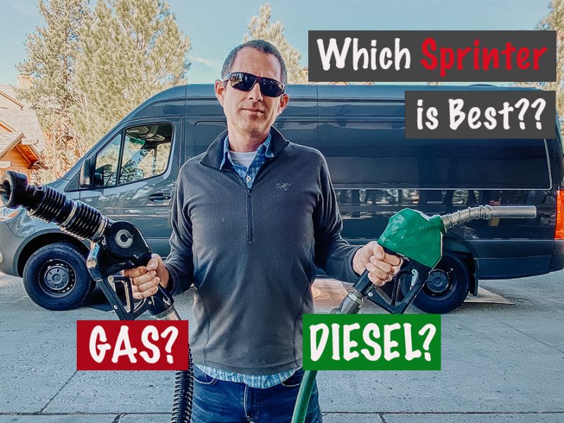 Sprinter Van Gas Engine vs Diesel – the Best Choice for Your Van Build