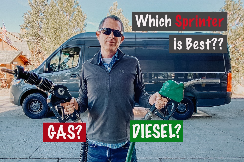 Sprinter Van Gas Engine vs Diesel – the Best Choice for Your Van Build